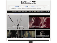 Tablet Screenshot of darkitalia.com